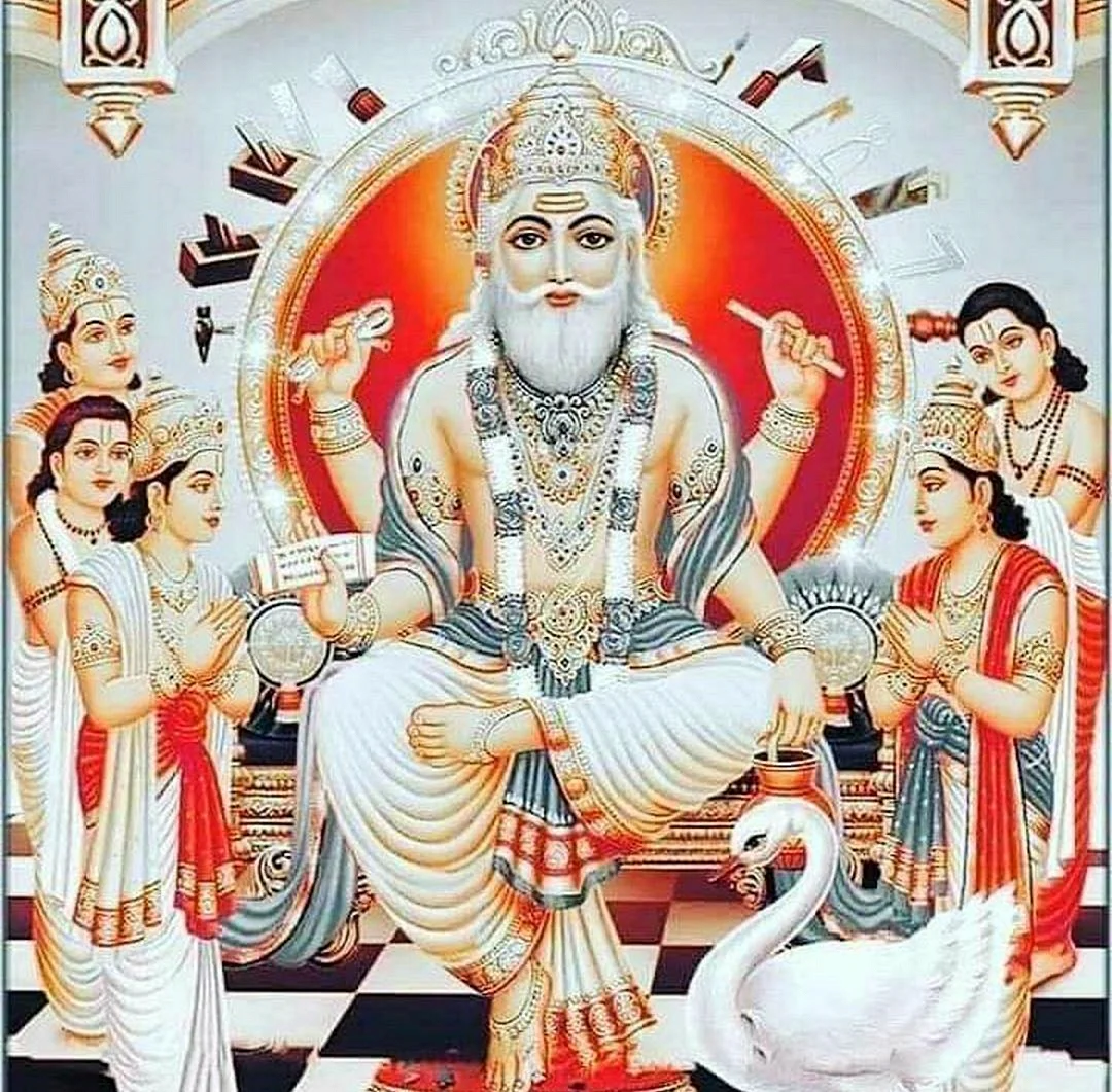 Vishwakarma God Wallpaper