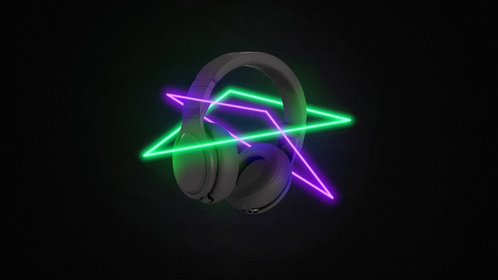 Visual Effects Neon Wallpaper