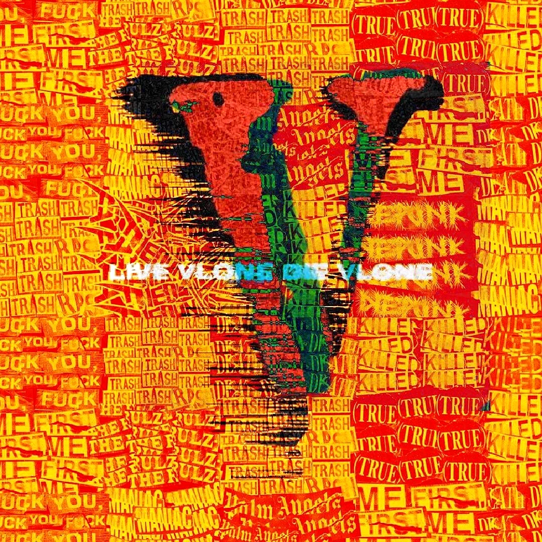 Vlone Palm Angels Logo Wallpaper