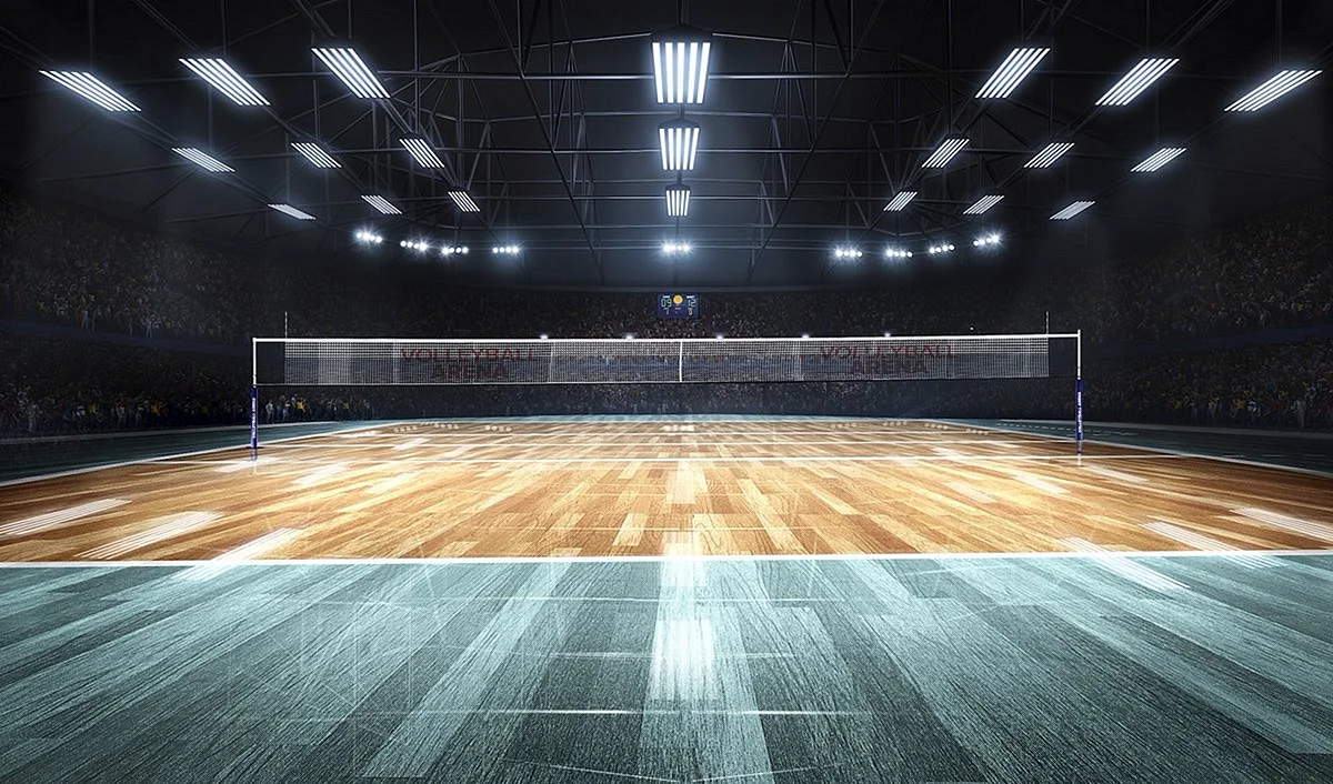 Volleyball Court Wallpaper