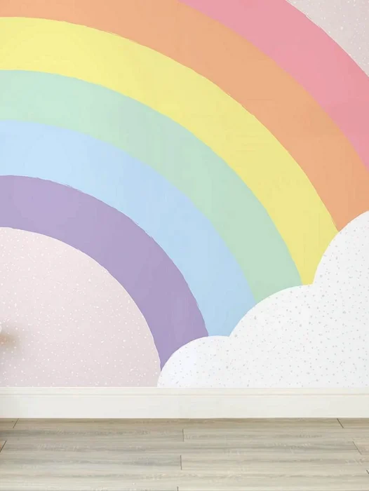 Wall Murals For Kids Rainbow Wallpaper