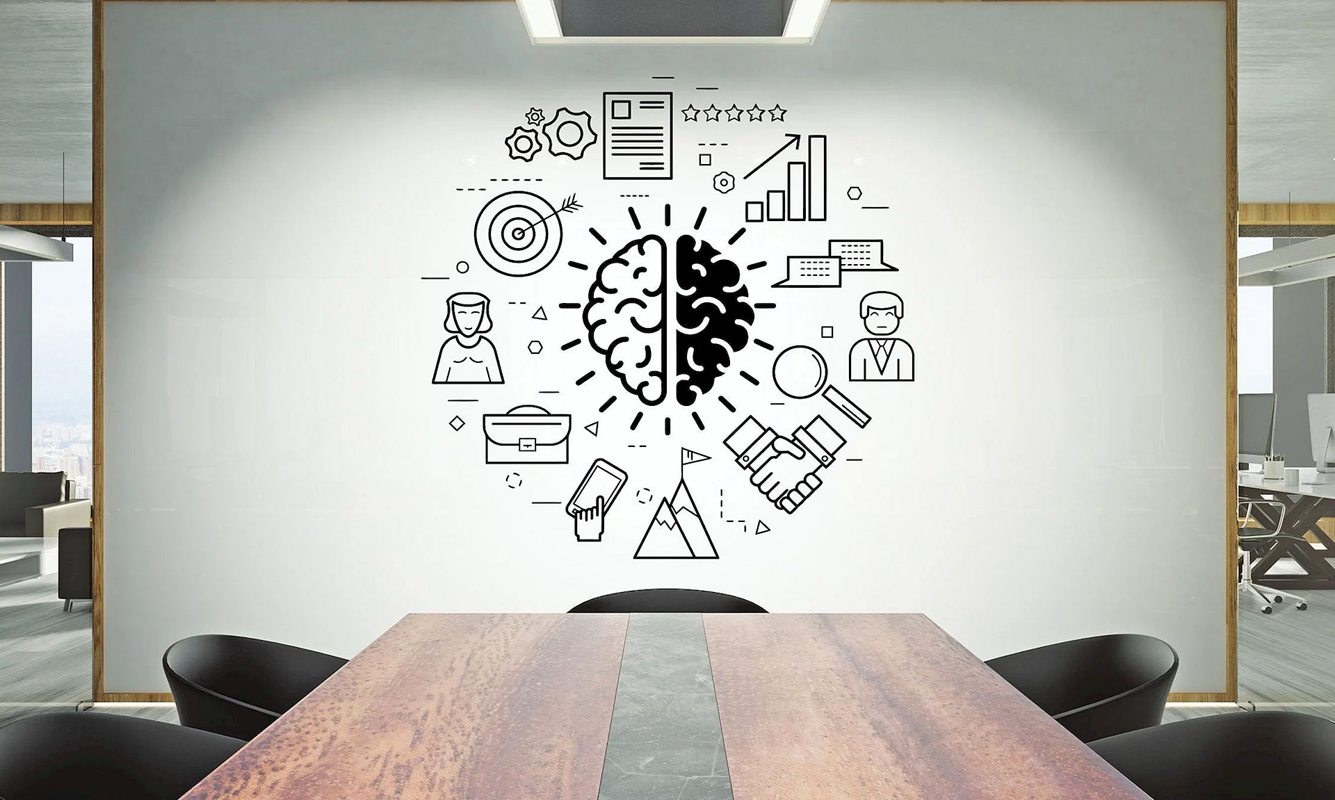 Wall Sticker Design Wallpaper