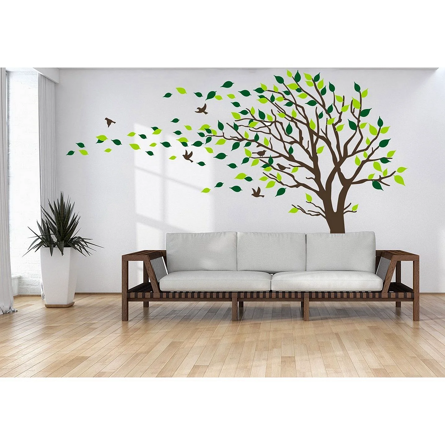 Wall Tree Stickers Wallpaper