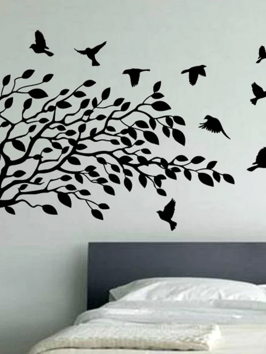 Wall Tree Stickers Wallpaper