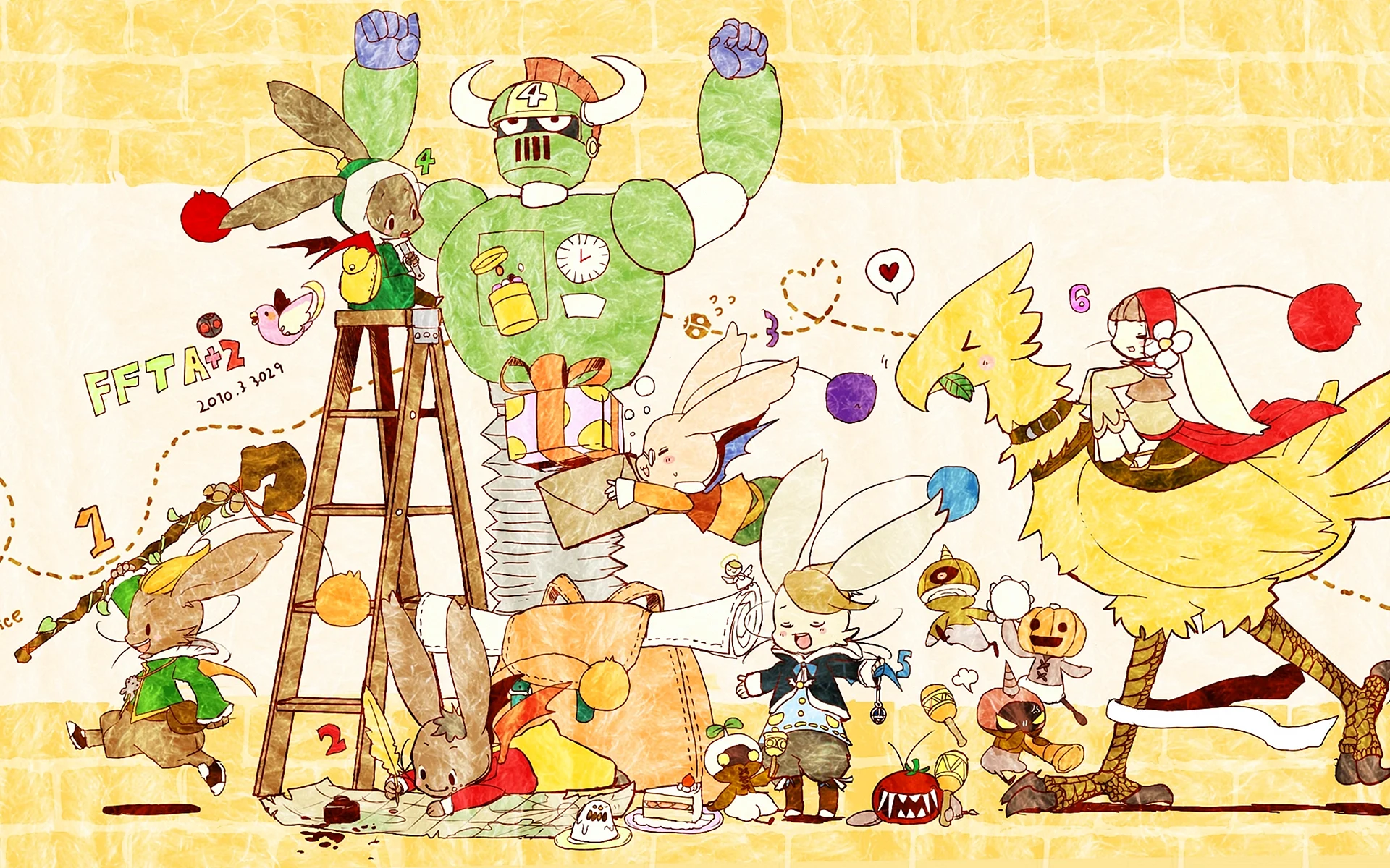 Final Fantasy Chocobo Wallpaper