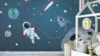 Mural Space Kids Wallpaper