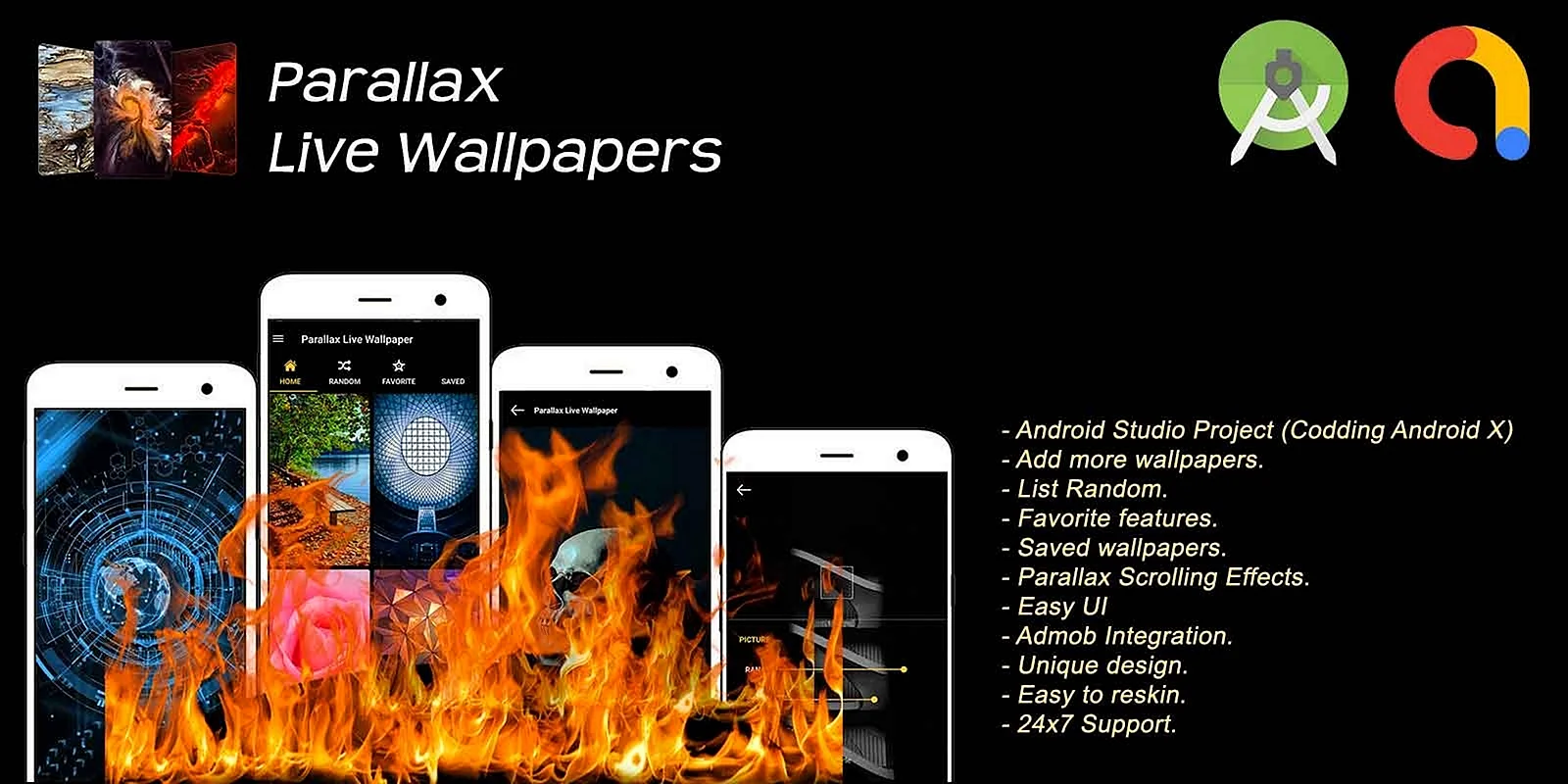 Naruto Parallax On Android Wallpaper