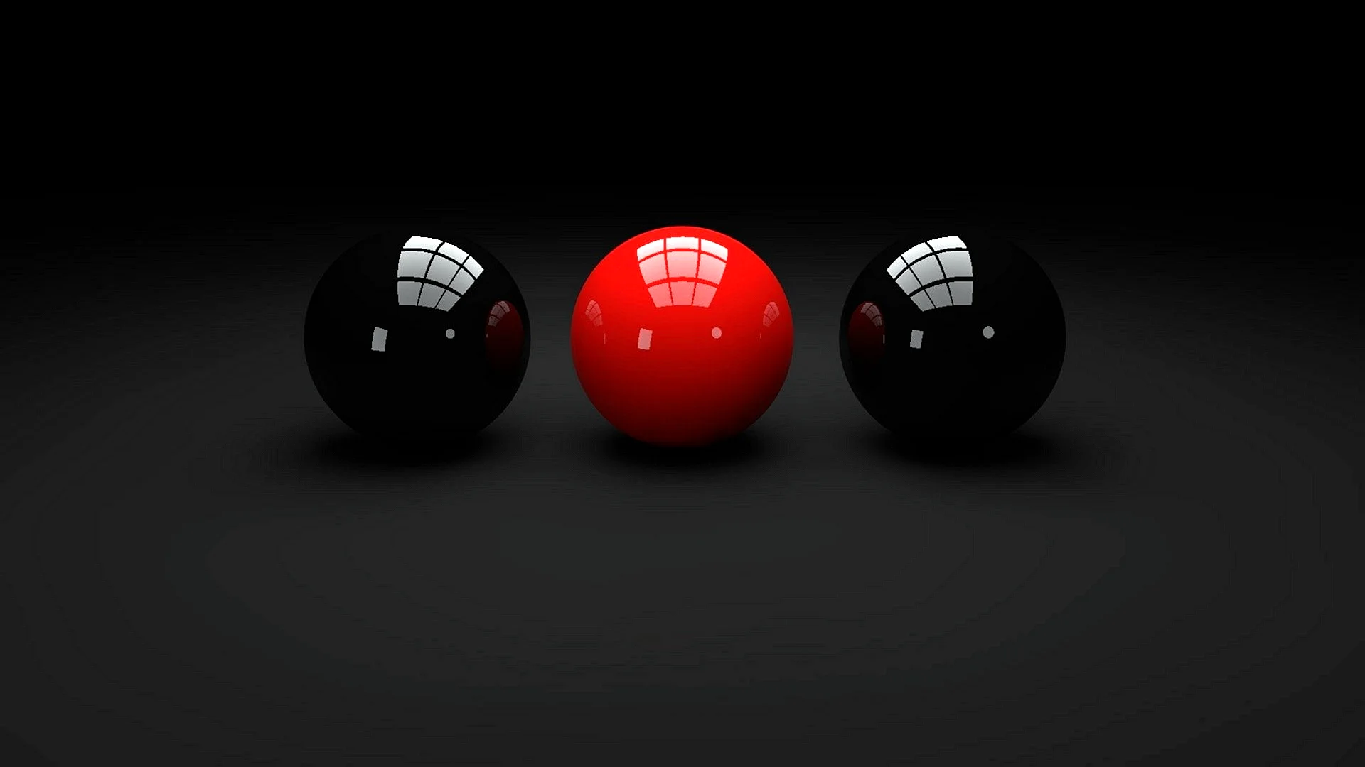 Red And Black 3D Wallpaper