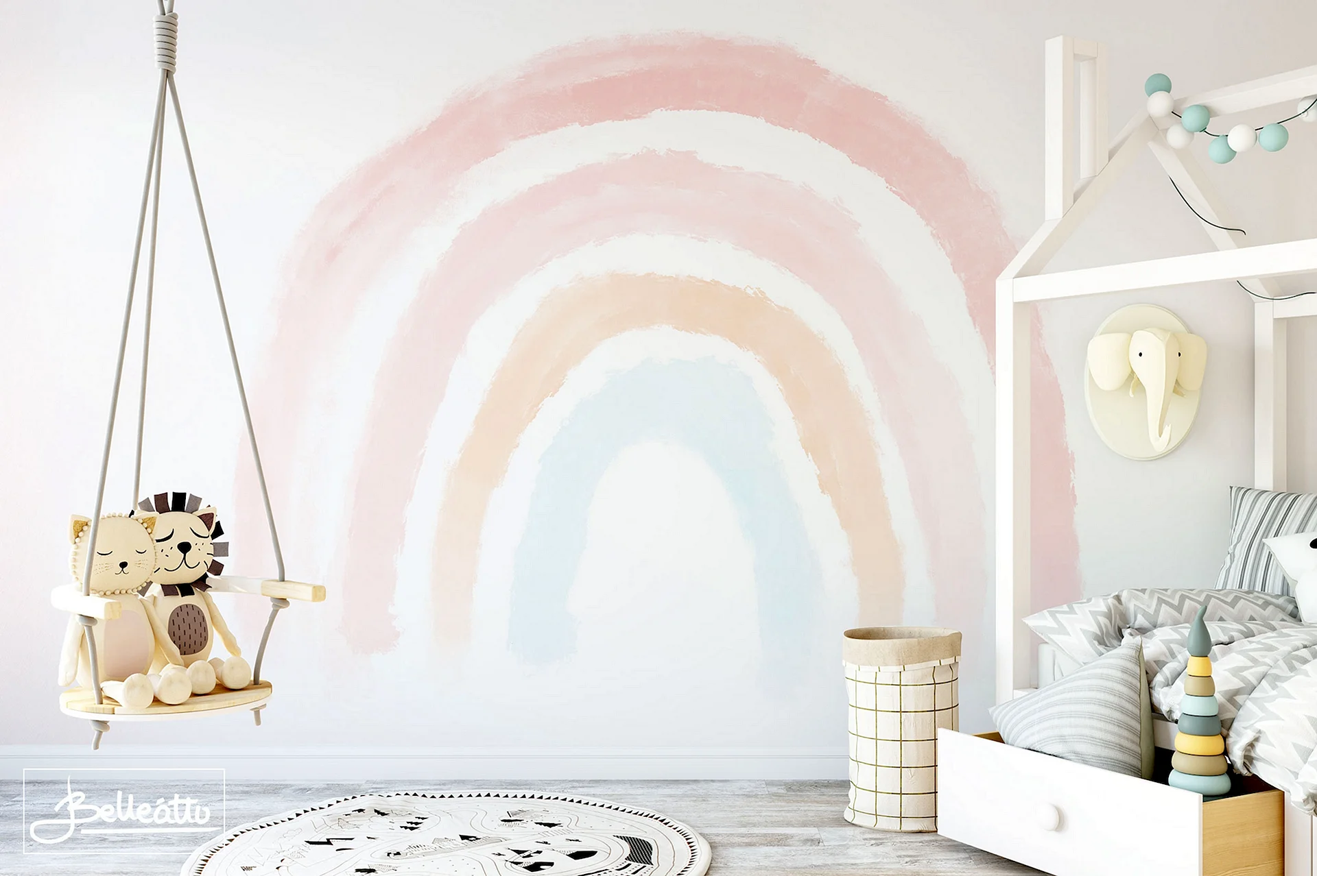 For Girls Room Wallpaper