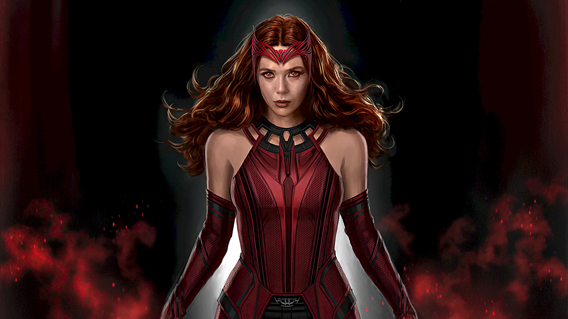 Wanda Maximoff Scarlet Witch Wallpaper