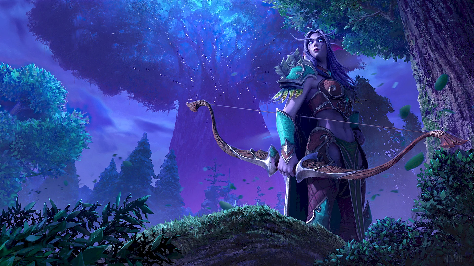 Warcraft 3 Reforged Night Elf Wallpaper