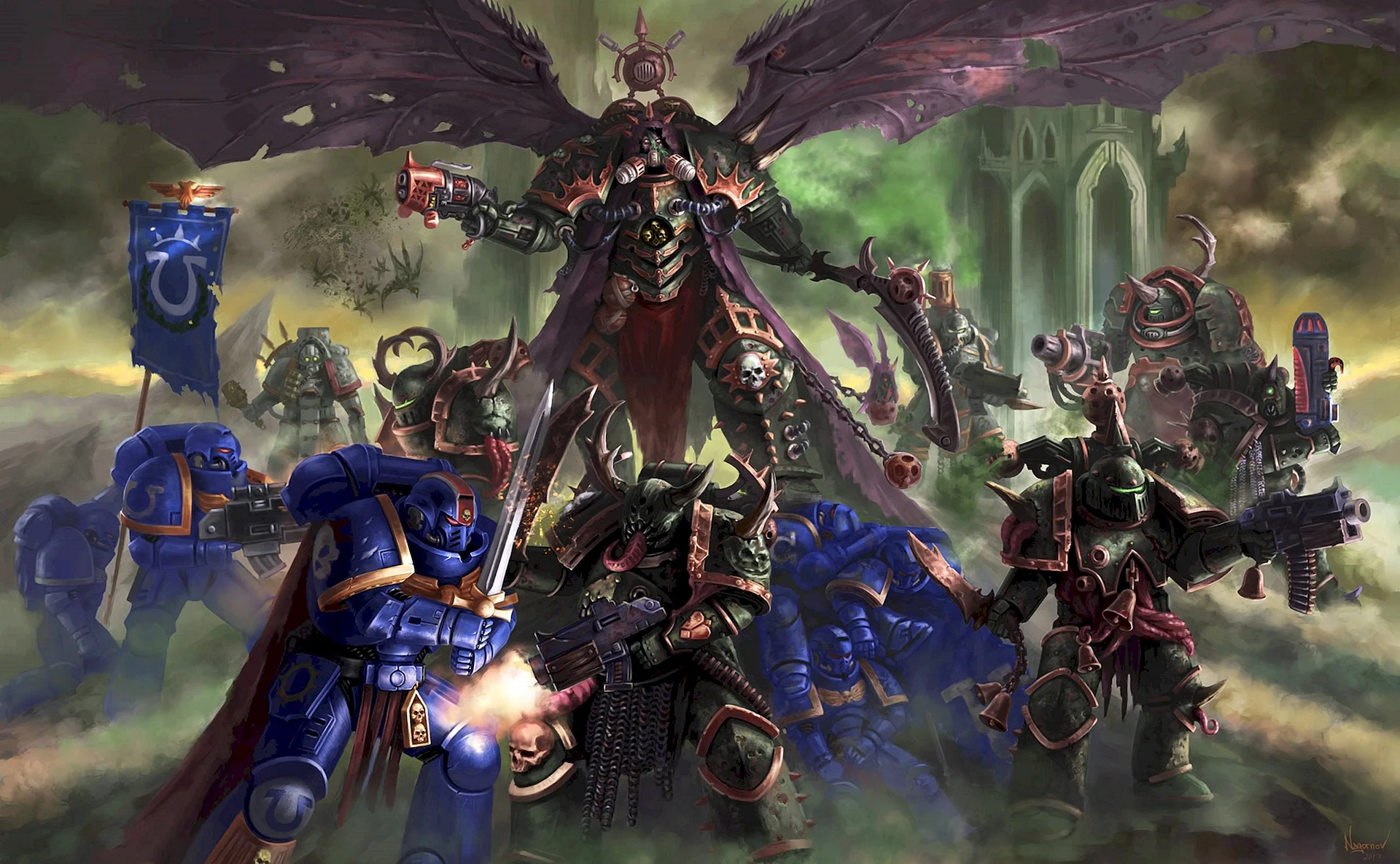 Warhammer 40000 Art Wallpaper