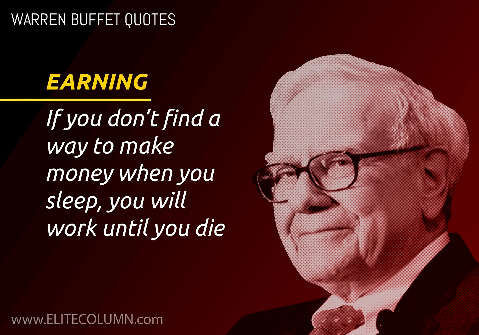 Warren Buffet Words Wallpaper