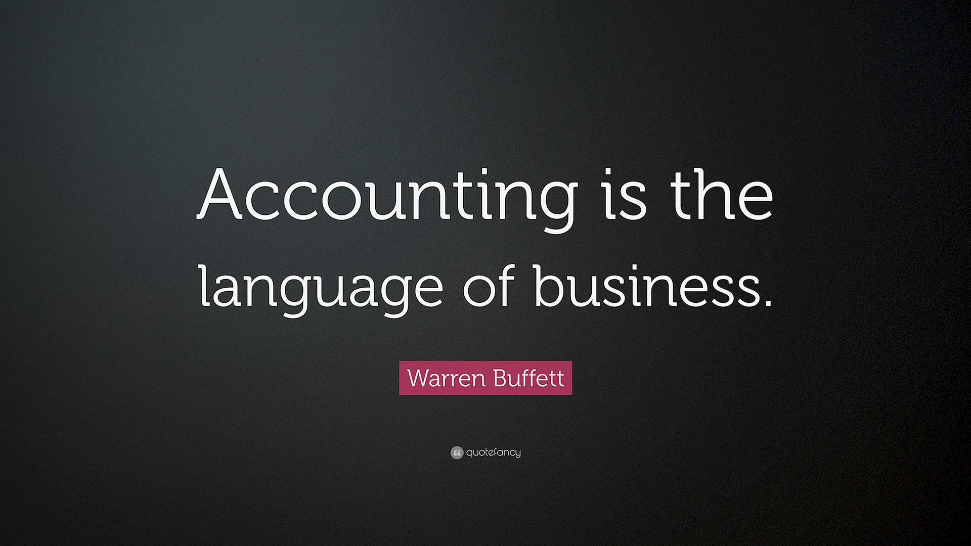 Warren Buffett Accounting Wallpaper