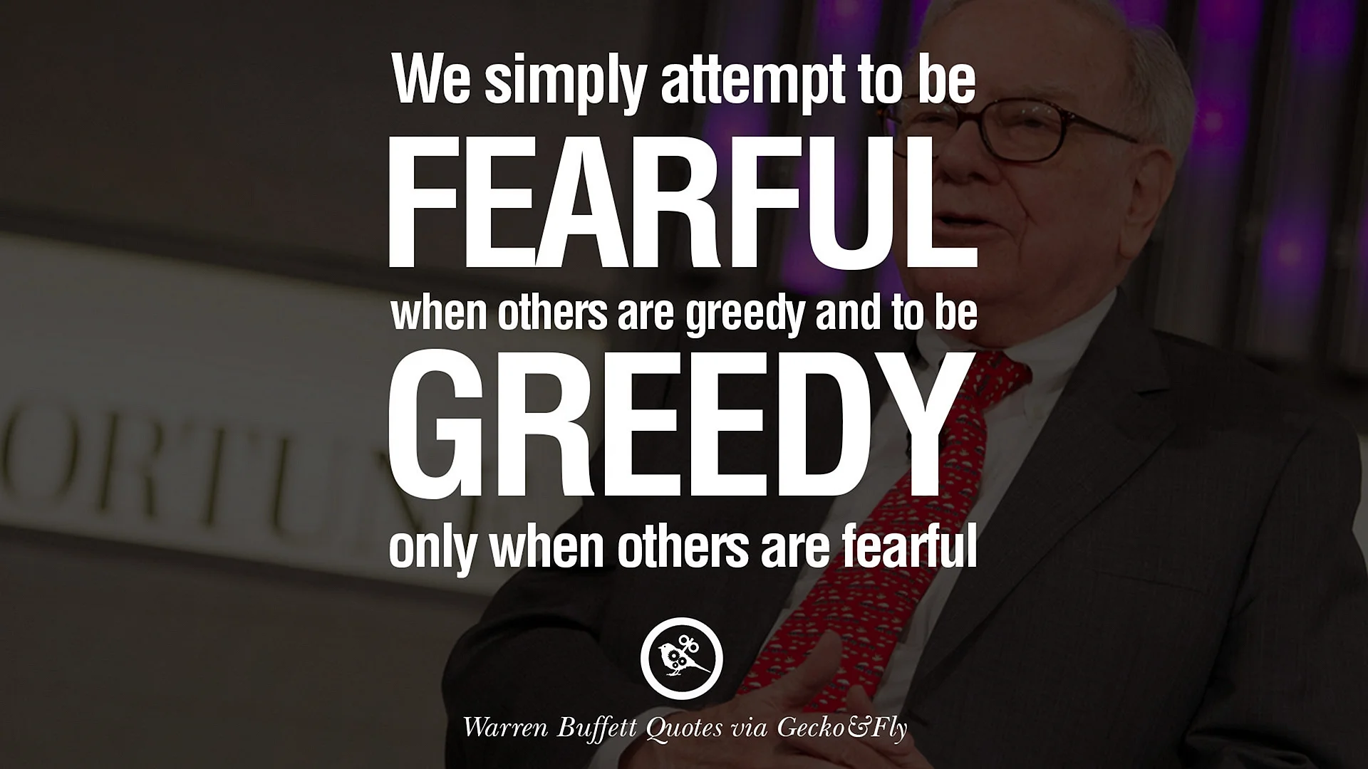 Warren Buffett Fear Greed Wallpaper