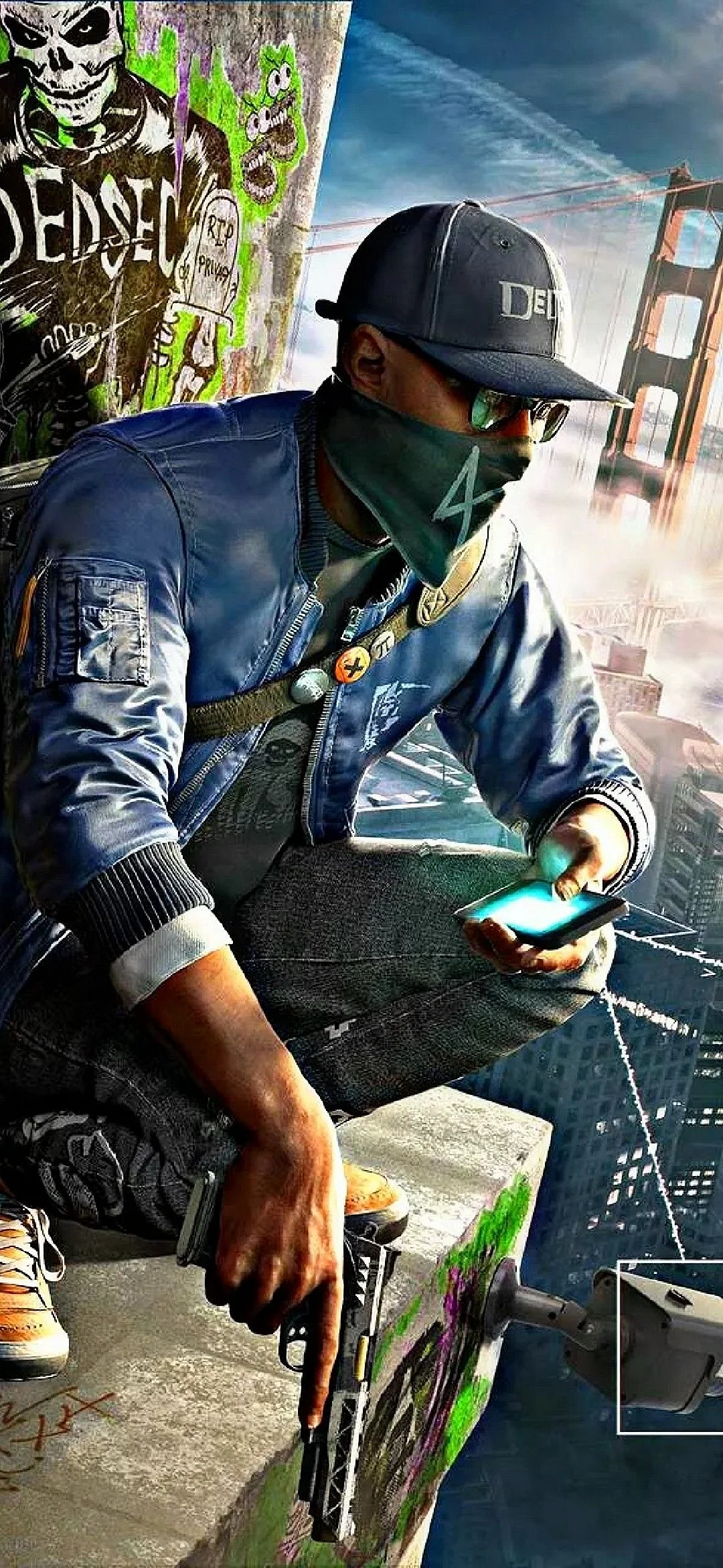 Watch Dogs 2 Wallpaper for iPhone 12 mini