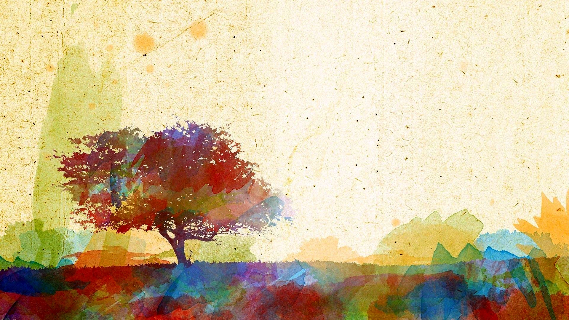 Watercolor Background Wallpaper