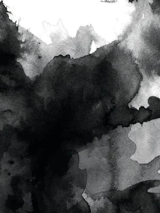 Watercolor Black And White Wallpaper