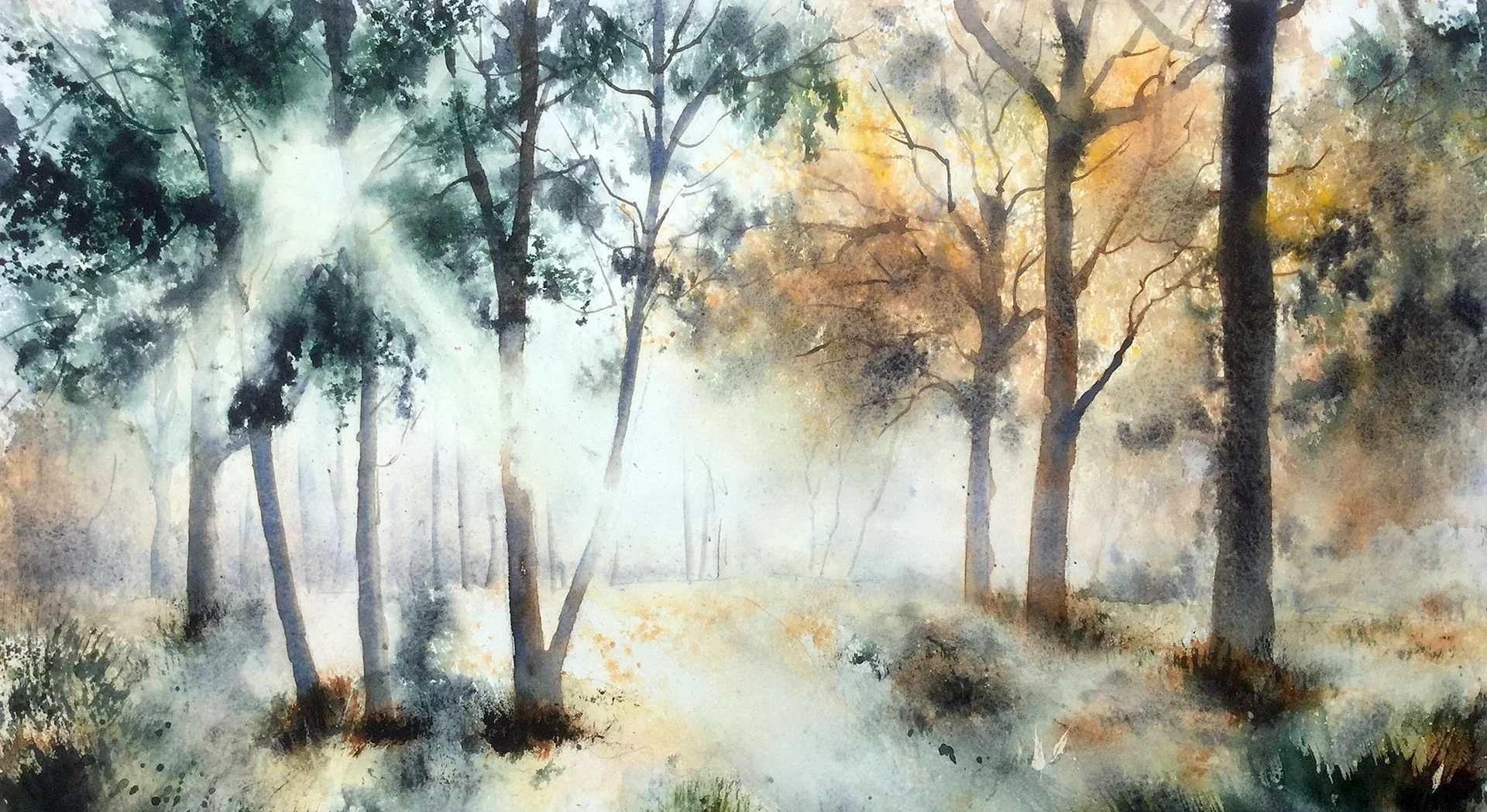 Watercolor Painting Wallpaper