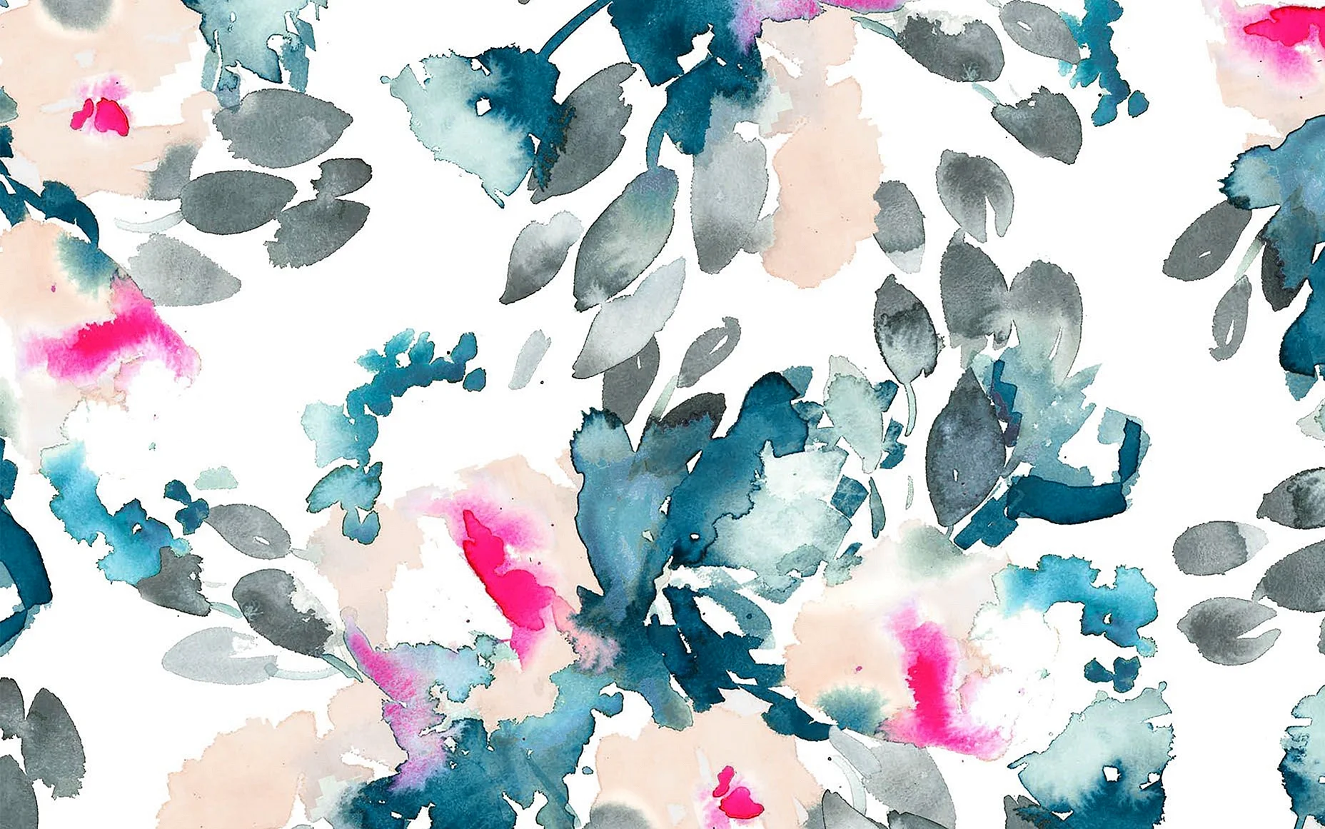 Watercolor Pattern Wallpaper