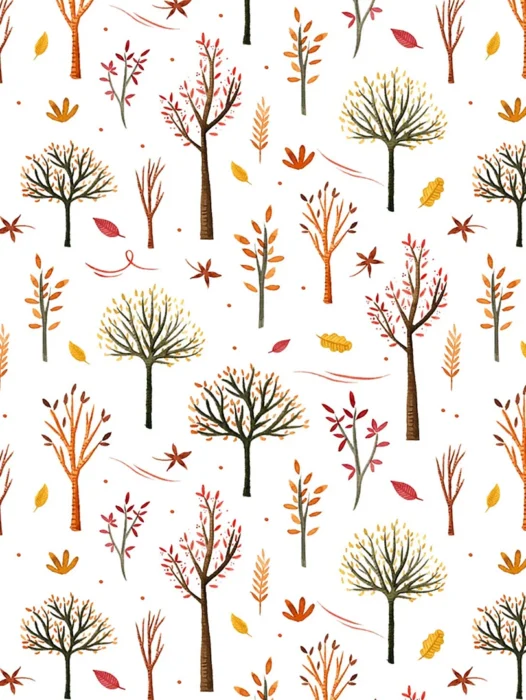 Watercolor seamless pattern Wallpaper