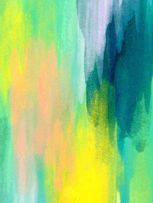 Watercolor Green Pastel Wallpaper