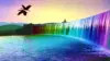 Waterfall Rainbow Wallpaper