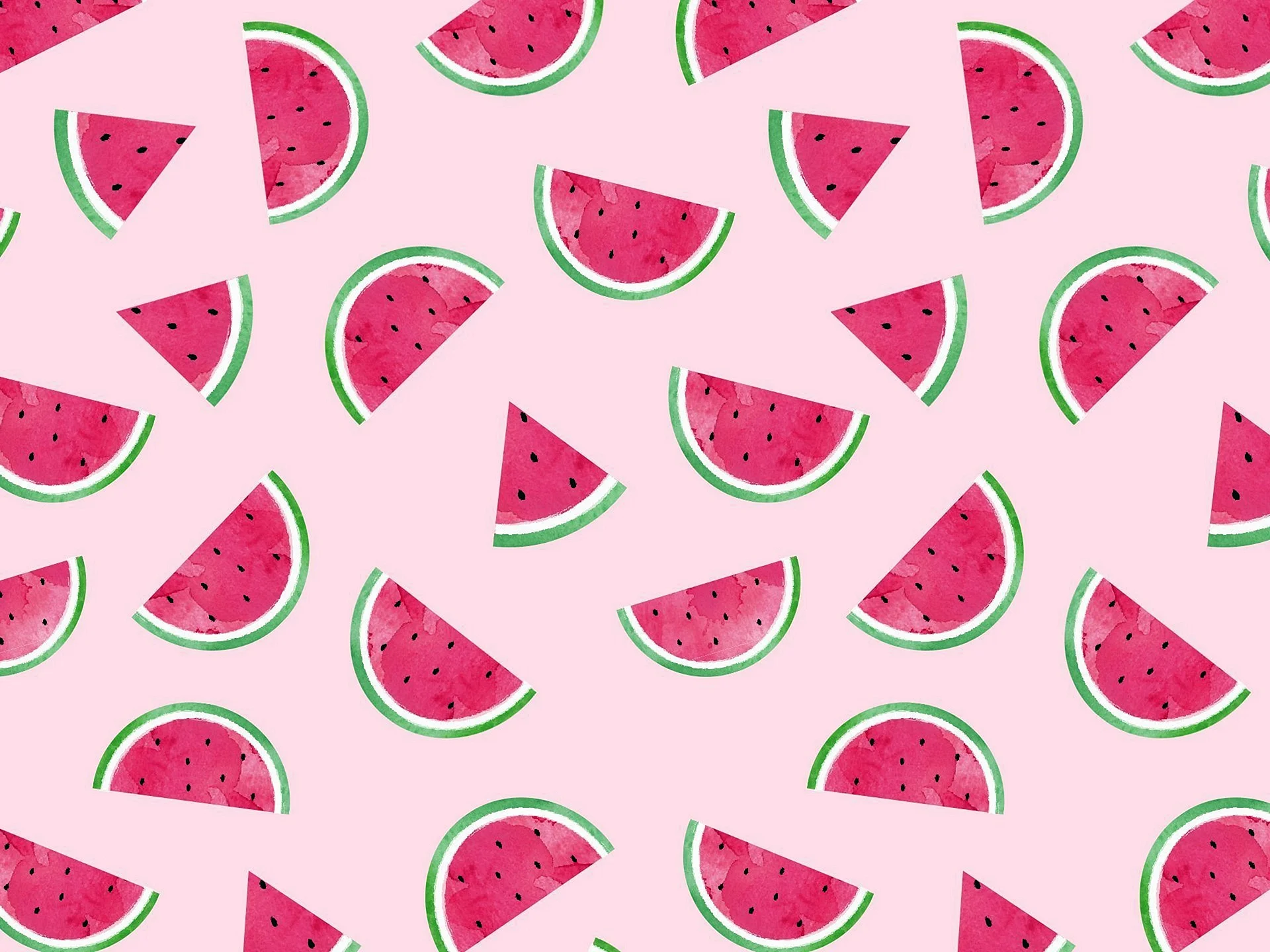 Watermelon Pattern Wallpaper