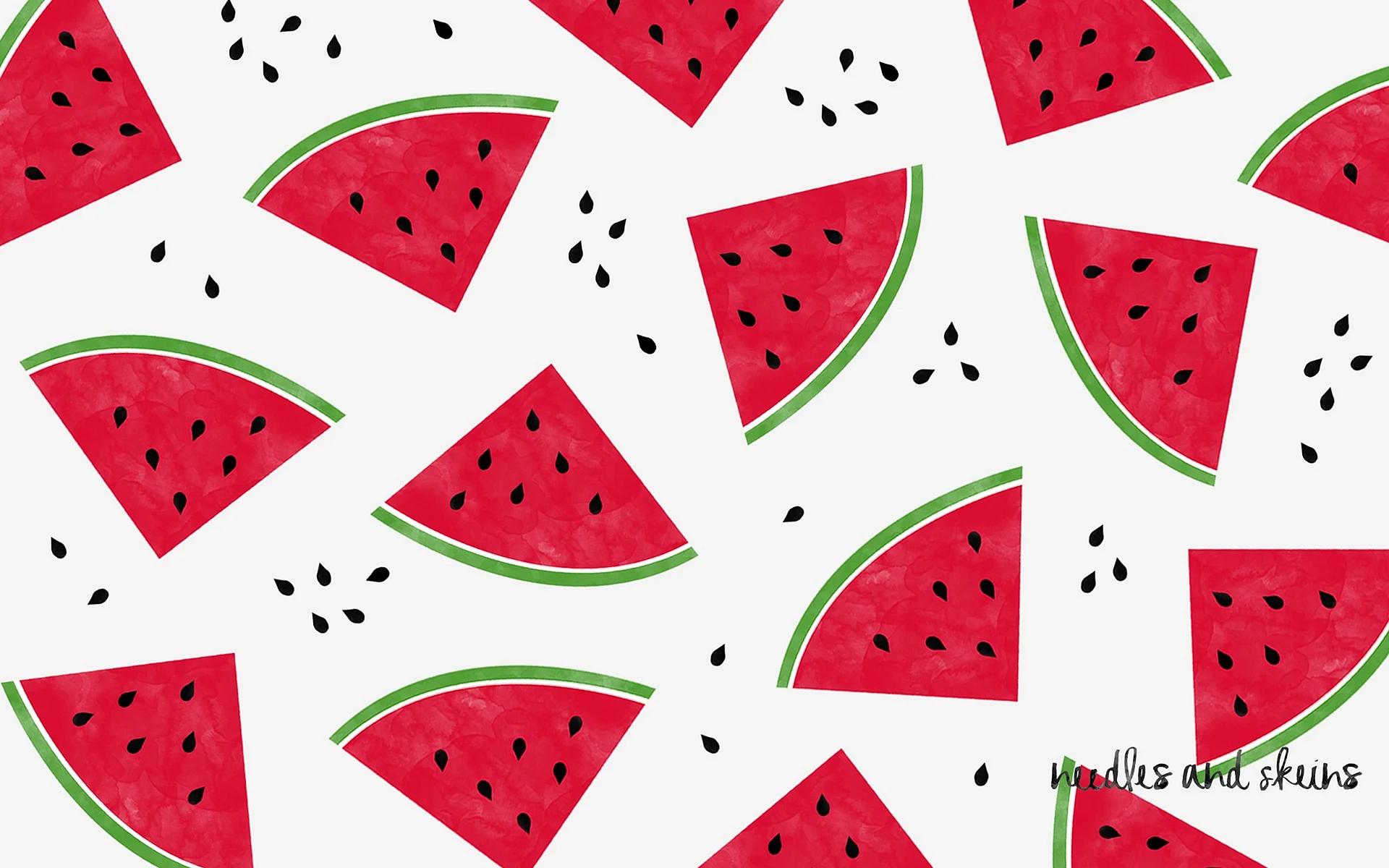 Watermelon pattern Wallpaper