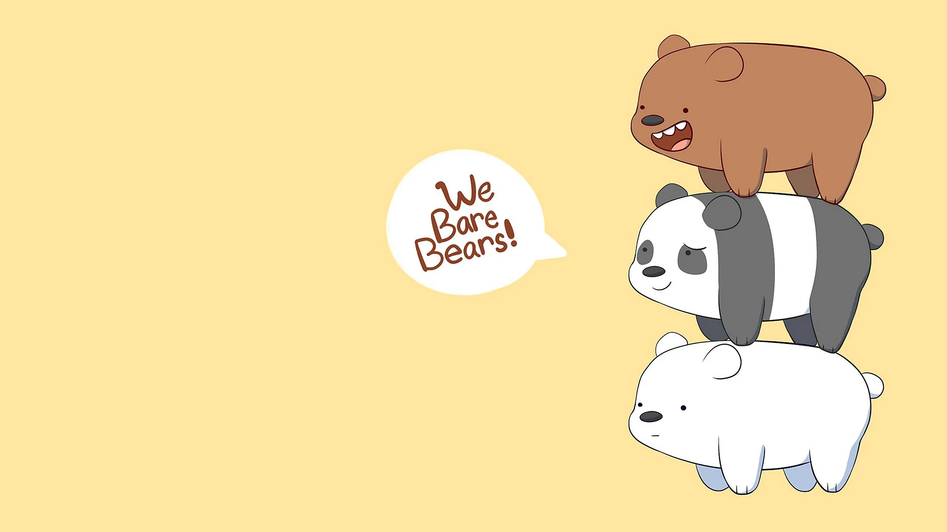 We Bare Bears Wallpaper