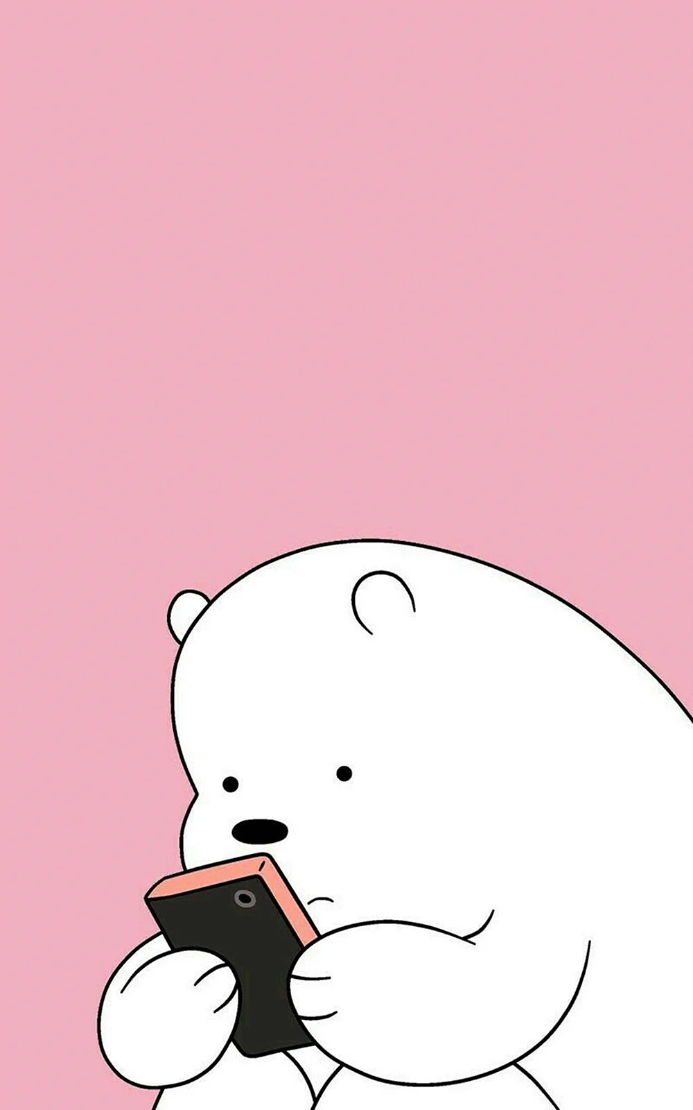 We Bare Bears Ice Bear Wallpaper For iPhone