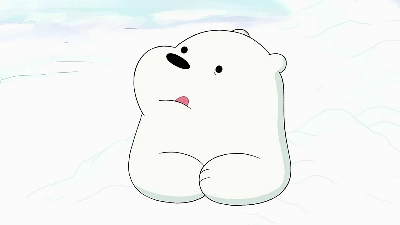 We Bare Bears Ice Bear Wallpaper