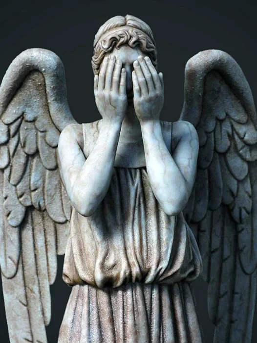 Weeping Angel Doctor Who Wallpaper