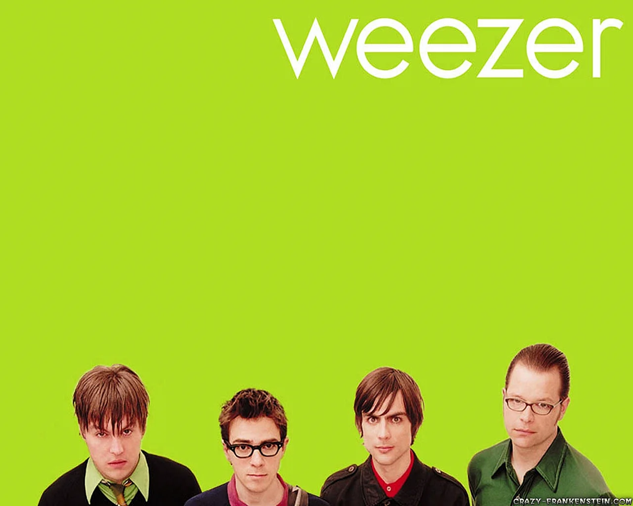 Weezer Green Album Wallpaper