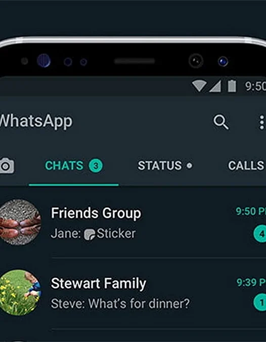 Whatsapp Dark Mode Wallpaper