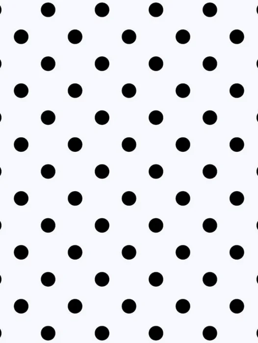 White Black Polka Dot Wallpaper