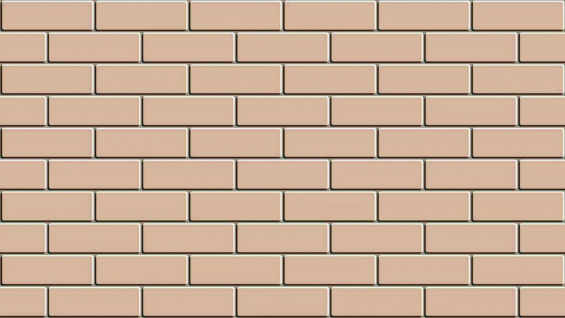 White Brick Pattern Wallpaper