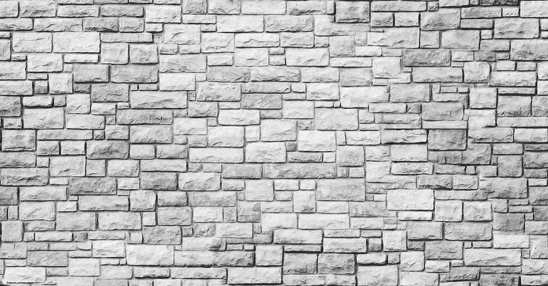 White Brick Texture Wallpaper