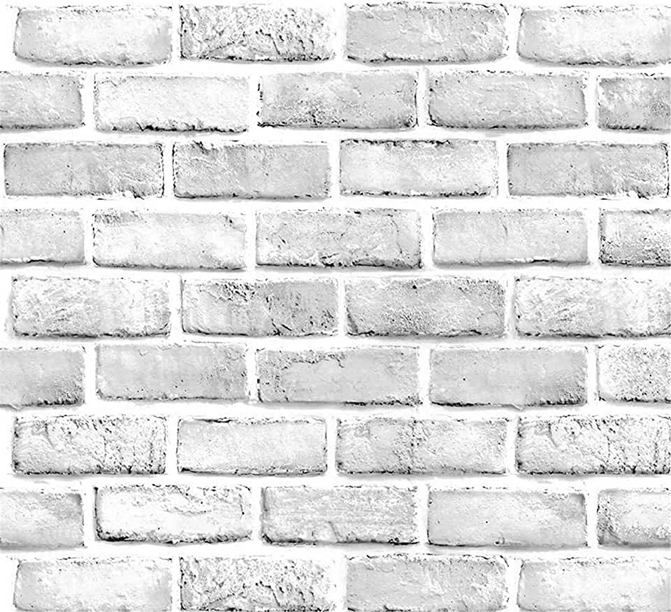 White Brick Wall Wallpaper