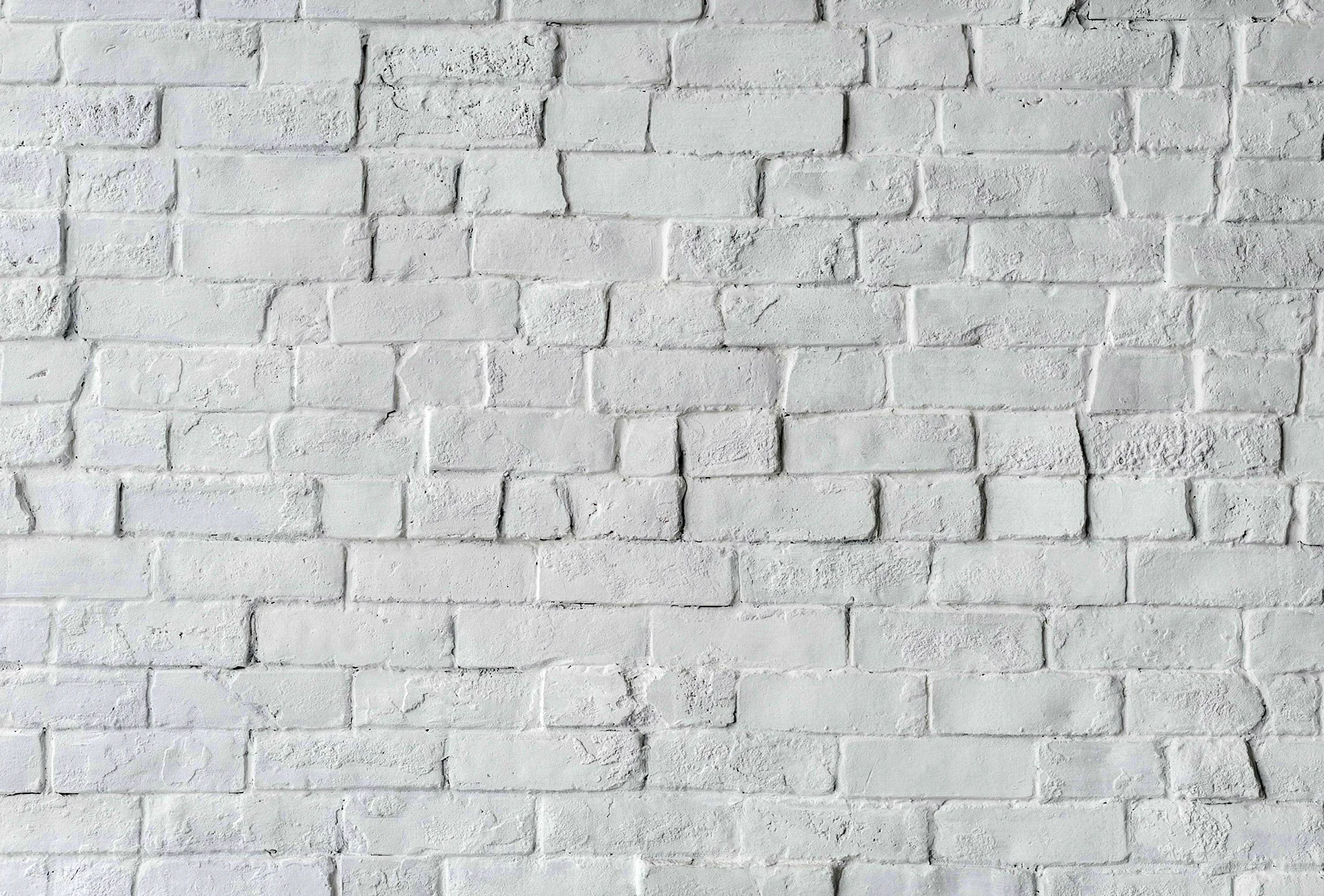 White Bricks Wallpaper