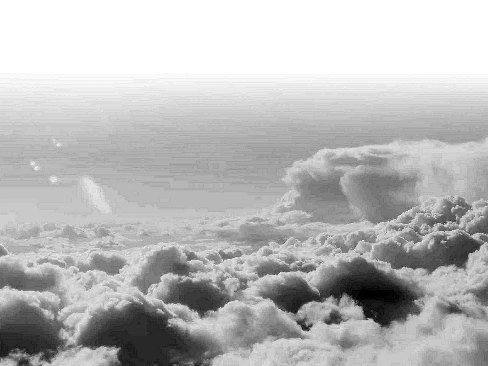 White Clouds Wallpaper