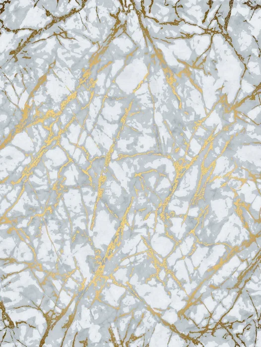 White Gold Marble Wallpaper