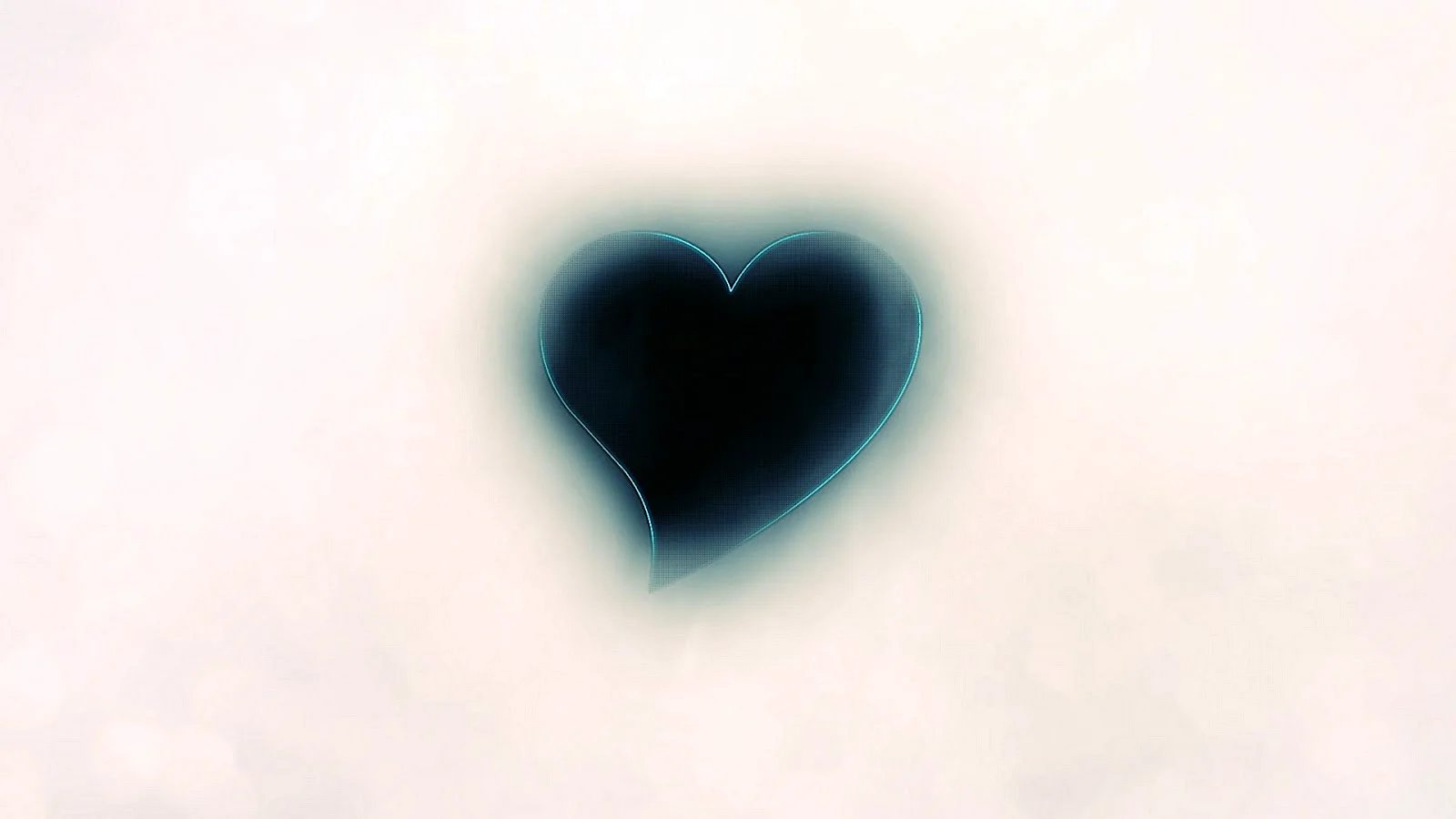 White Heart Wallpaper