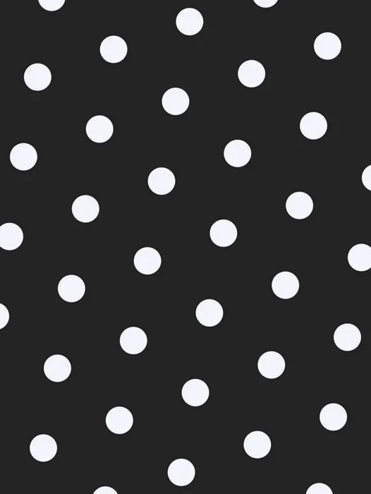 White Polka Dots Wallpaper