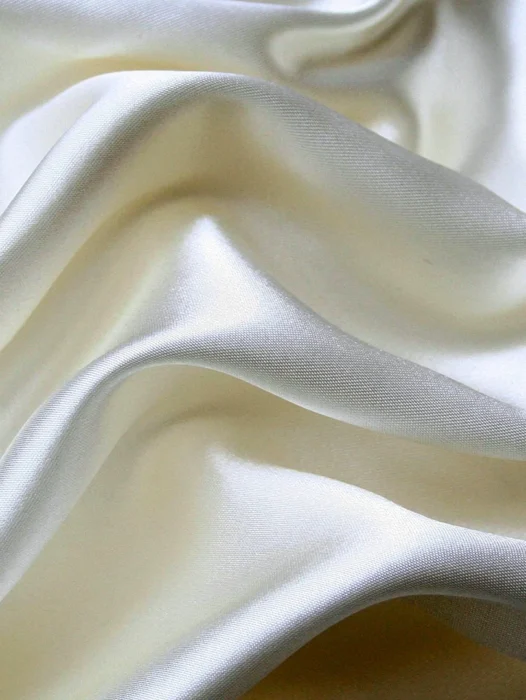 White Silk Wallpaper