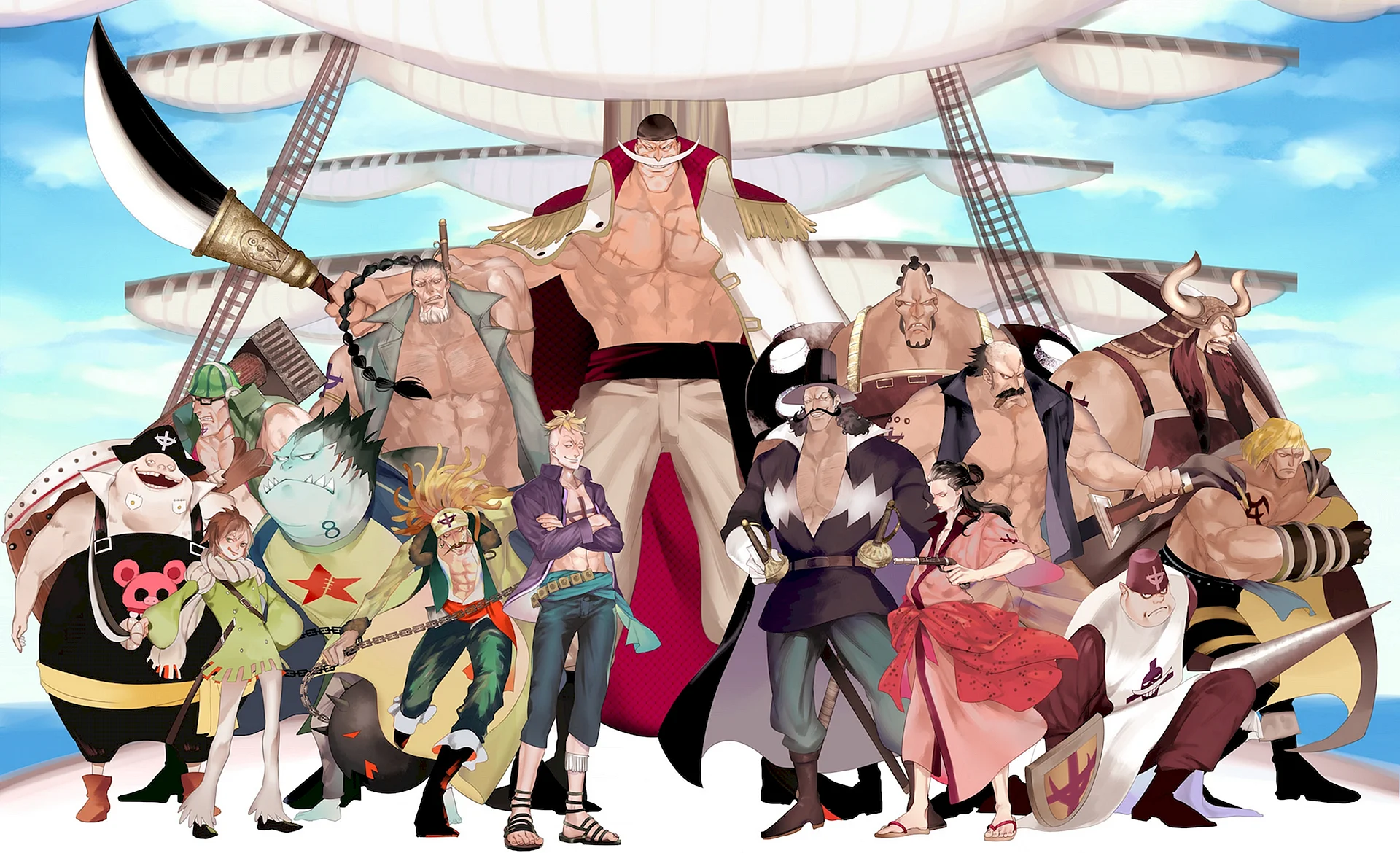 Whitebeard Pirates Wallpaper