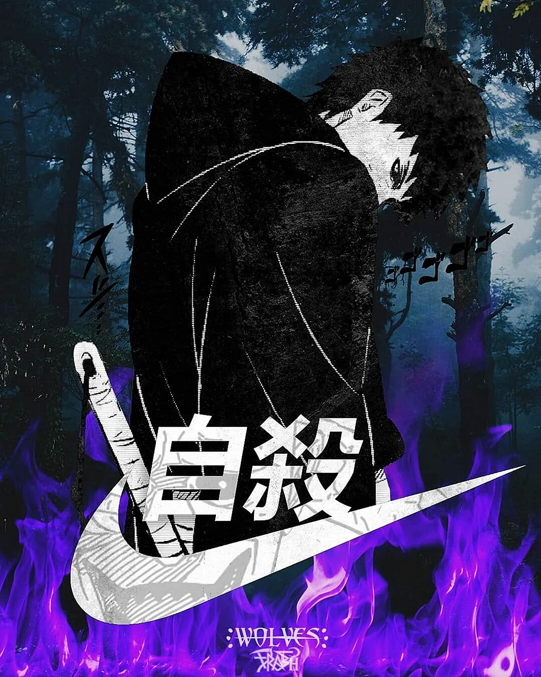 Wibu Sad Wallpaper For iPhone