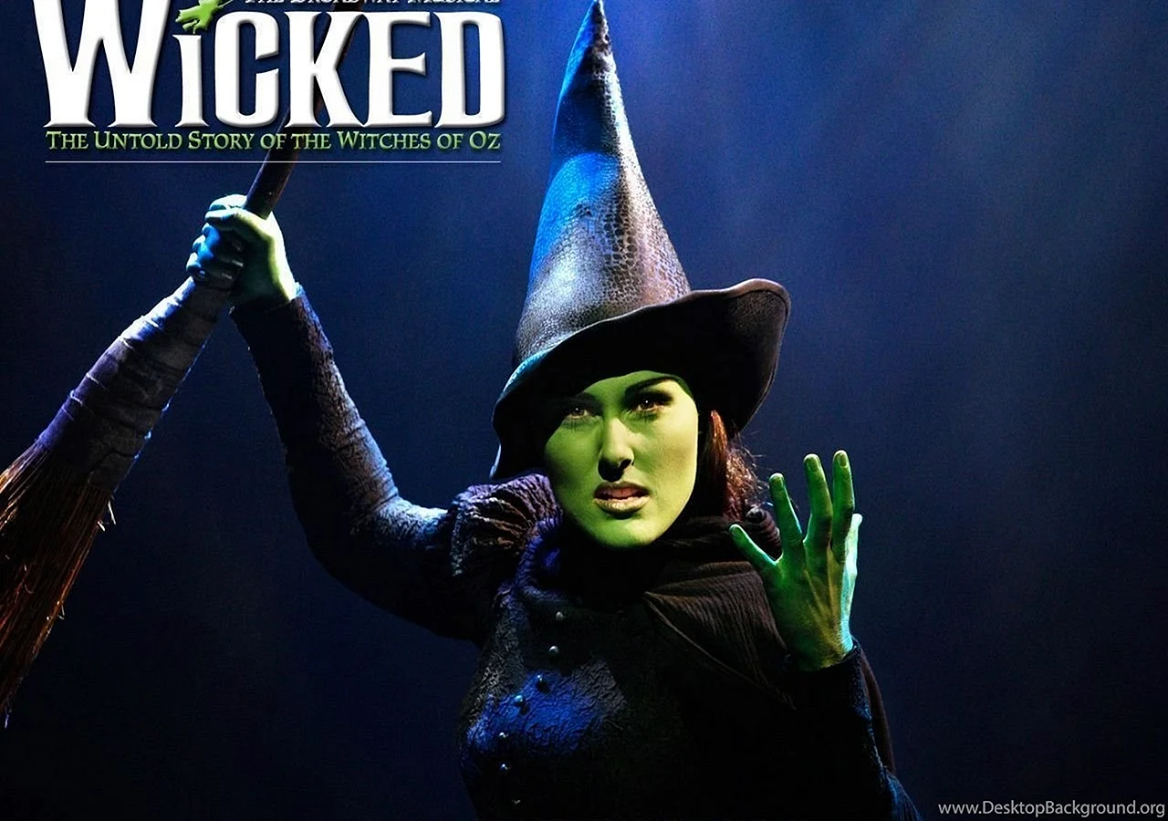 Wicked Musical Poster Wallpaper