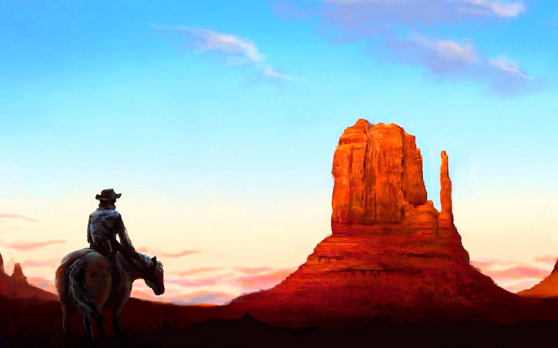 Wild West Wallpaper