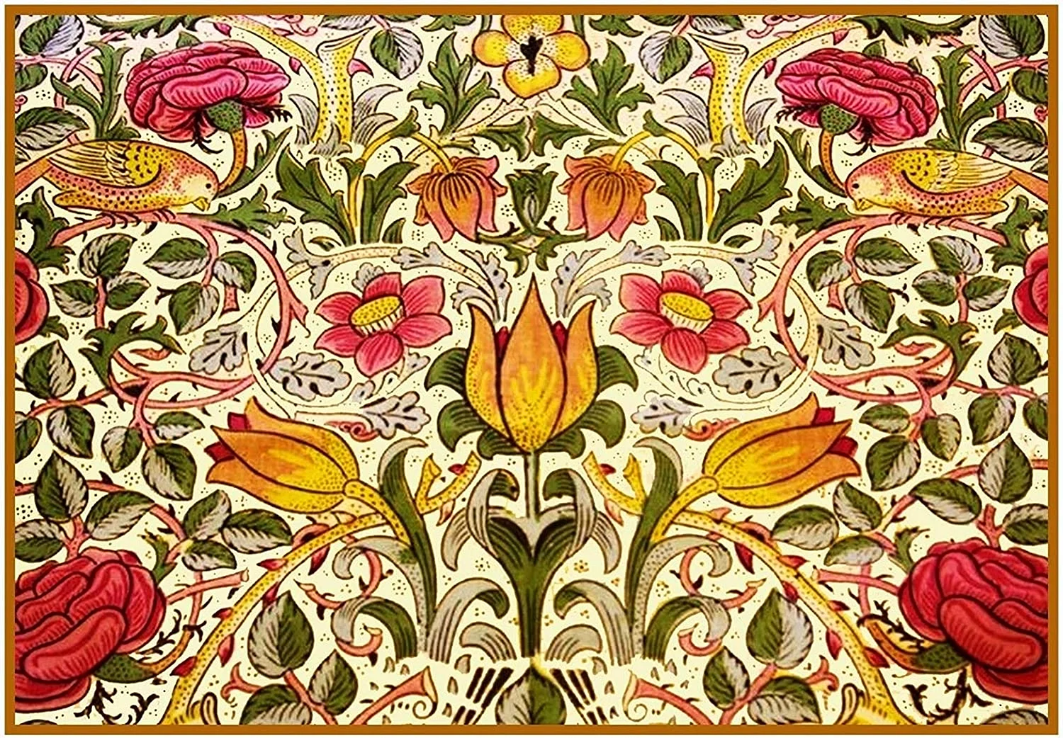 William Morris Design Wallpaper